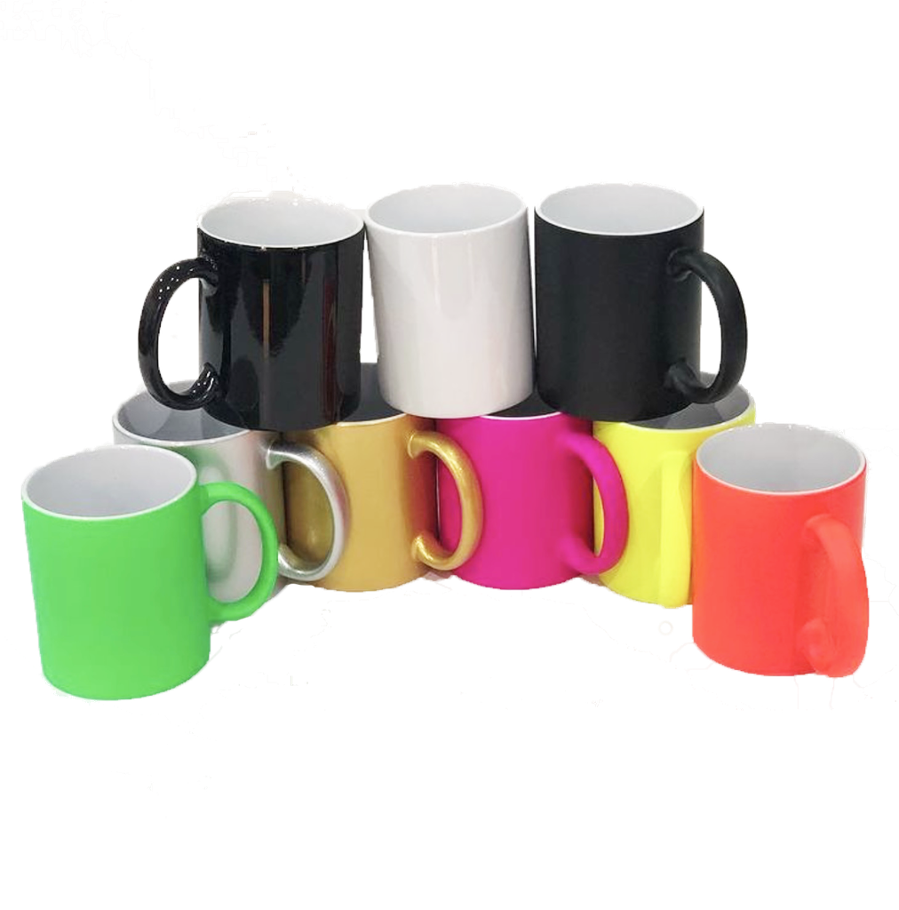 Ceramic mugs of all colors for wholesale
