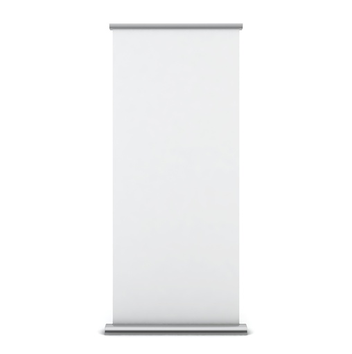 طباعة الرول أب Rollup بدون تصميم