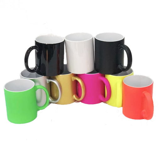 Ceramic mugs of all colors for wholesale